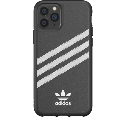 Adidas Apple Iphone 11 Pro Back Cover Leather Black White Coolblue Before 23 59 Delivered Tomorrow