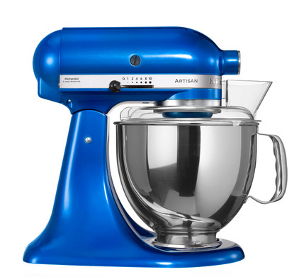 Broek Doorzichtig zuurstof KitchenAid Artisan Mixer Elektrisch Blauw - Coolblue - Voor 23.59u, morgen  in huis
