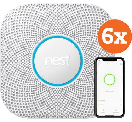 Google Nest Protect V2 Batterij 6-pack