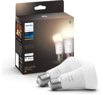 Philips Hue White E27 800lm Duo pack