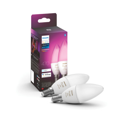 Philips Hue E14 White & Color – Duo pack
