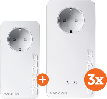 Devolo Magic 2 WiFi 6 Multiroom Kit + Uitbreiding