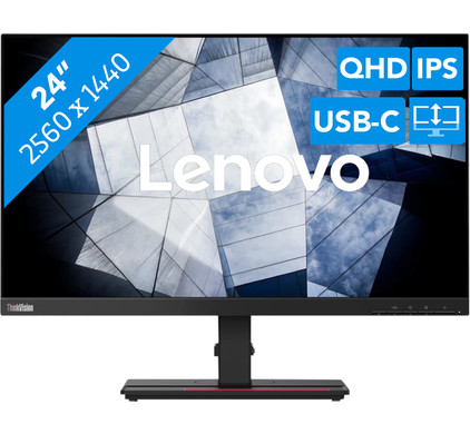 Lenovo ThinkVision P24h-20 - Coolblue - Before 23:59, delivered