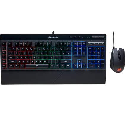 Corsair K55 sold Bluetooth keyboard and Corsair Harpoon Bluetooth mouse