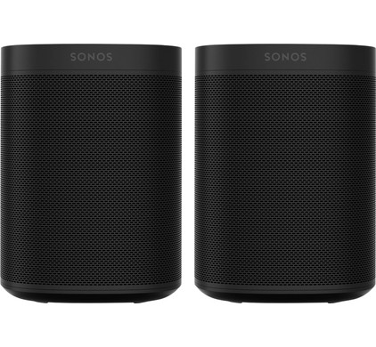 Sonos One Duo Pack Zwart