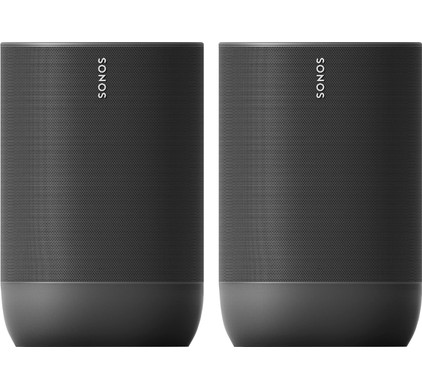 Sonos Move Duo Pack Zwart