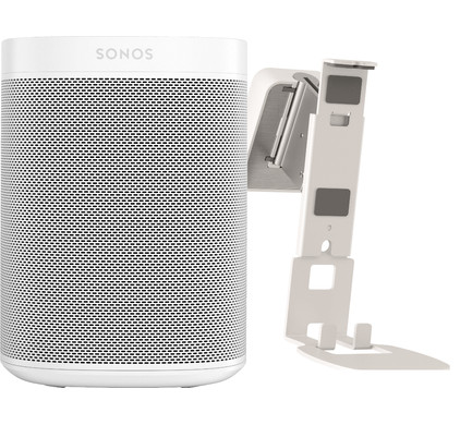 Sonos One + Vogels Sound Muurbeugel Wit