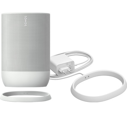 Sonos Move + Extra Oplaadstation Wit