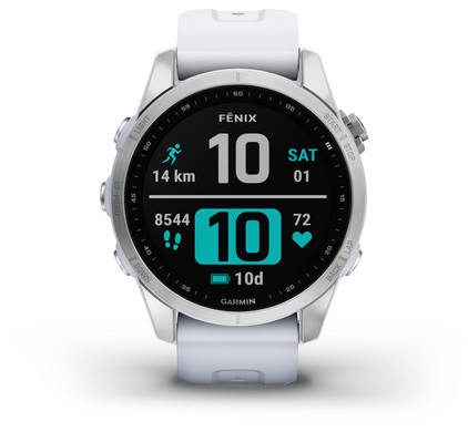 Garmin Fenix 7S Zilver/Wit 42mm