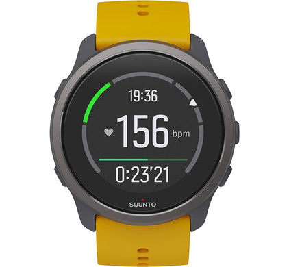 Suunto 5 Peak Grijs/Geel