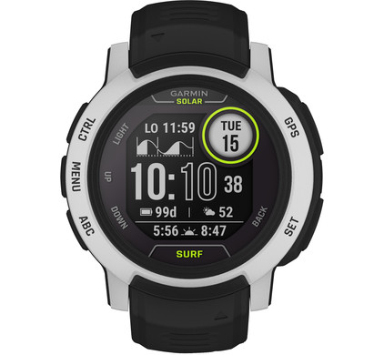 Garmin Instinct 2 Solar Surf Edition Bells Beach Wit/Zwart