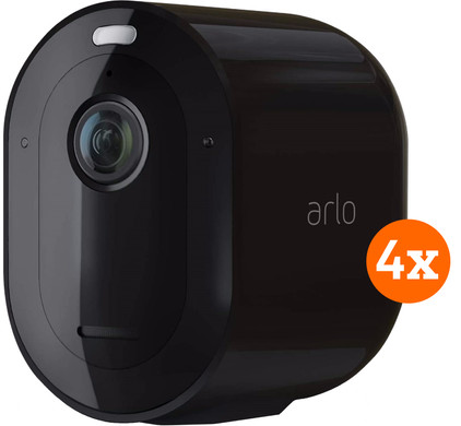 Arlo Pro 4 Beveiligingscamera Zwart 3-Pack