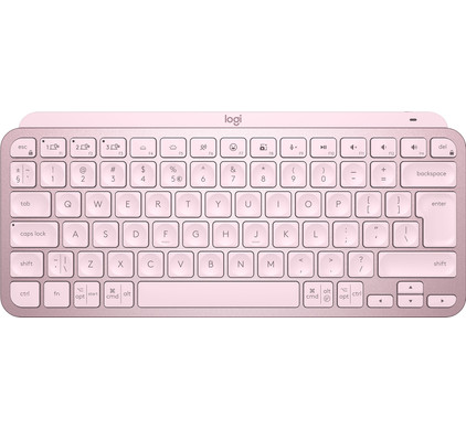 Logitech MX Keys Mini Draadloos Qwerty Roze