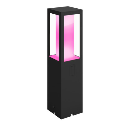 Philips Hue Impress sokkellamp White and Color Zwart laag