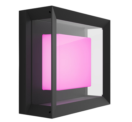 Philips Hue Econic muurlamp White and Color Zwart modern