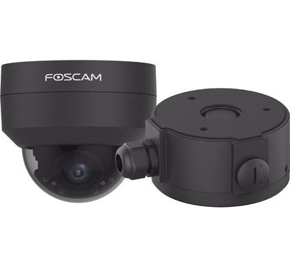 Foscam D4Z Zwart + Foscam FABD4 lasdoos Zwart