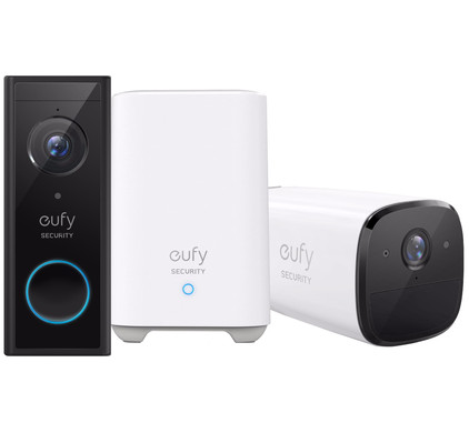 Eufy Video Doorbell Battery Set + Eufycam 2 Pro