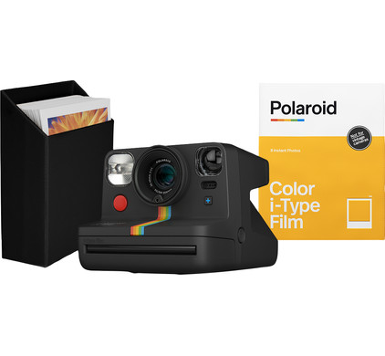 Wonderbaarlijk betalen onhandig Polaroid Now+ including i-Type Film and Photo Box Black - Coolblue - Before  23:59, delivered tomorrow