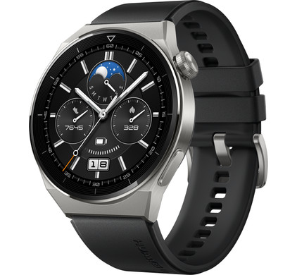 Huawei Watch GT 3 Pro Titanium Active Zwart 46 mm