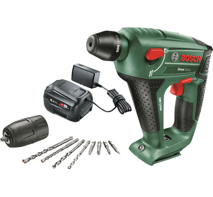 Bosch Uneo Maxx + 4 Ah accu (1x)