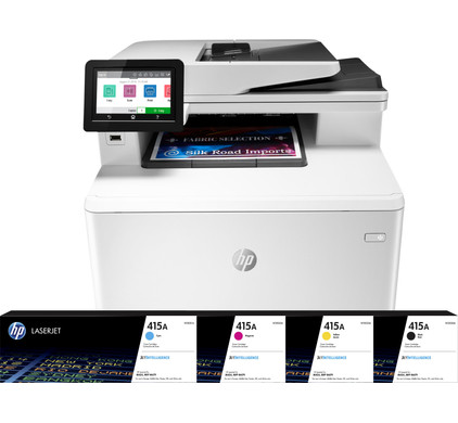 HP Color LaserJet Pro MFP M479dw + 1 extra set toners