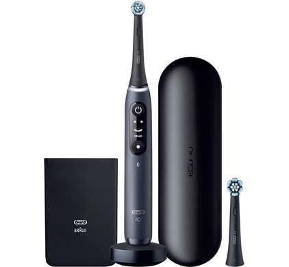 Oral-B IO Series 7w Zwart Met Extra Opzetborstel - Coolblue - Voor 23 ...