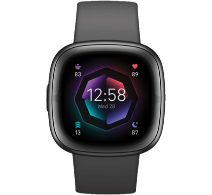 kanaal Fabel vod Fitbit Sense 2 Zwart - Slimme horloges - Coolblue