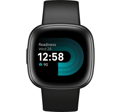 Fitbit Versa 4 Zwart