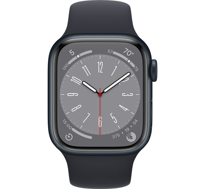 Apple Watch Series 8 41mm Midnight Aluminium Midnight Sportband