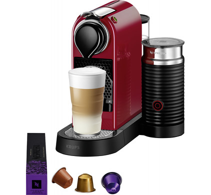 Krups Nespresso Citiz Milk XN7615 Cherry Red Coolblue Before