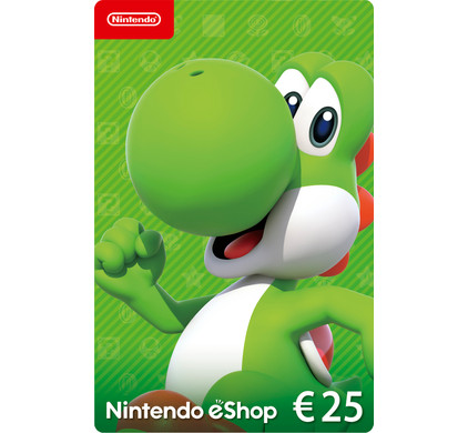 Nintendo gift sale card 25