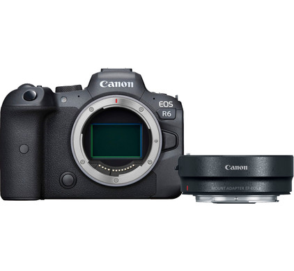 Canon EOS R6 Body + EF-EOS R Adapter