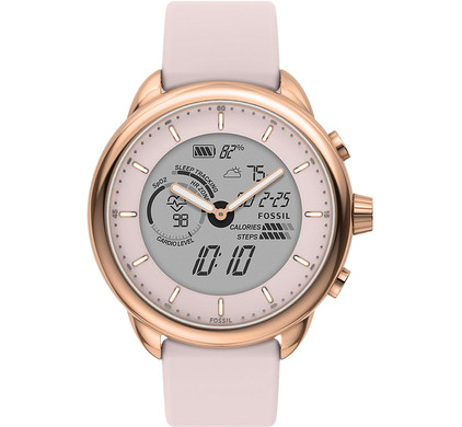 Fossil deals smartwatch pink