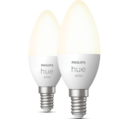 Philips Hue E14 White – Duo pack