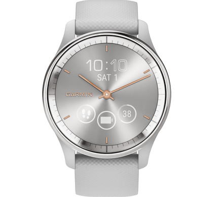 Garmin Vivomove Trend Silver/Gray - Smartwatches - Coolblue