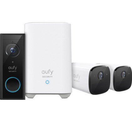 Eufycam 2 Pro Duo Pack + Video Doorbell Battery