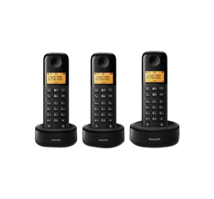 Philips DECT Draadloze Telefoon met 3 Handsets - Coolblue - Voor 23.59u ...