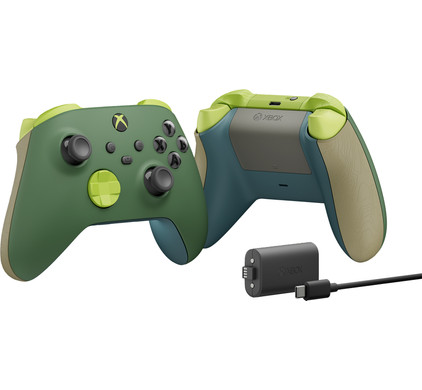 Xbox Series X en S Wireless Controller Remix Sustainable + Play & Charge Kit