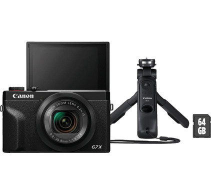 Canon G7 X Mark III Zwart - Vlogkit