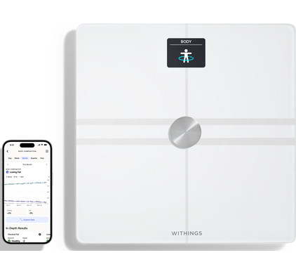 Withings - Body Comp Complete Body Analysis Smart Wi-Fi Scale