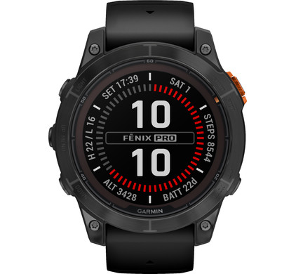 Garmin Fenix 7S Solar Black 42mm - Coolblue - Before 23:59