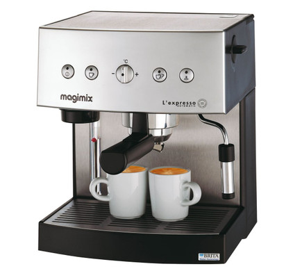 Magimix L'Expresso Automatic 11414 Mat Chroom - Coolblue - Voor morgen in huis