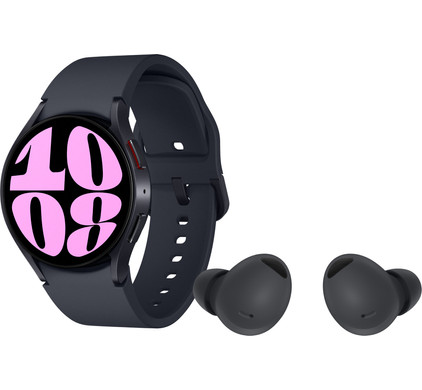 Samsung Galaxy Watch 6 Zwart 40mm + Samsung Galaxy Buds 2 Pro