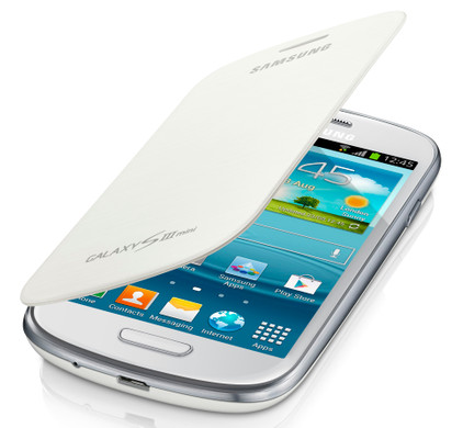 betreden impliceren Hen Samsung Galaxy S III Mini Flip Cover White - Coolblue - Voor 23.59u, morgen  in huis