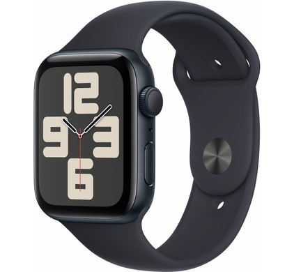 Apple Watch SE (2022) 44mm Midnight Aluminium Sportband M/L