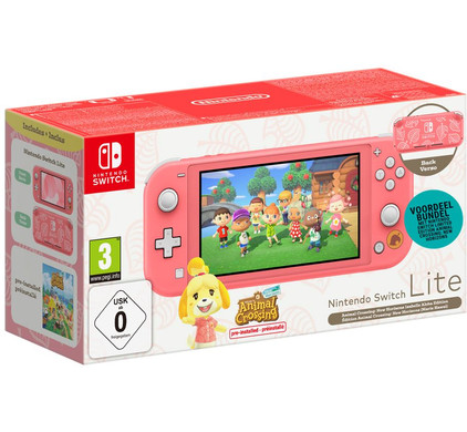 Nintendo switch lite store pink best buy