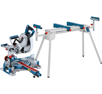 Bosch Professional GCM 18V-254 D (zonder accu) + Onderstel