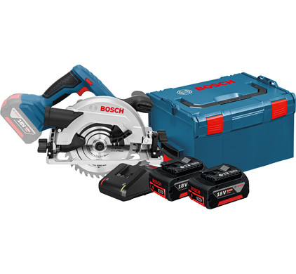 Bosch Professional GKS 18V-57 G 5,0 Ah GBA Accu (2x) Starterspakket