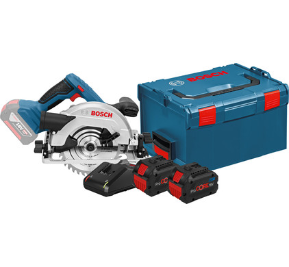 Bosch Professional GKS 18V-57 G 8,0 Ah ProCORE Accu (2x) Starterspakket