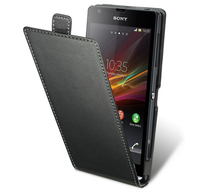 Muvit Case MFX Sony Xperia SP Black Coolblue - Voor 23.59u, morgen in huis